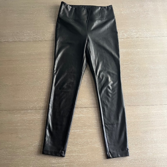 Laundry By Shelli Segal Pants - Black Leather Leggings